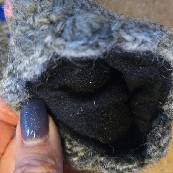 NWT Trimdin Hand-Knit Artisan Fingerless Gloves - Picture 4 of 7